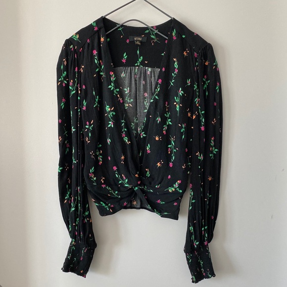 AFRM floral blouse - Picture 3 of 10